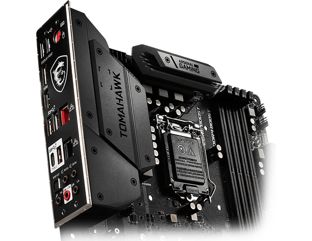 pre installed io shield